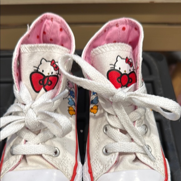 Hello Kitty Toddlers Converse High-Top Sneakers - White - Picture 6 of 9